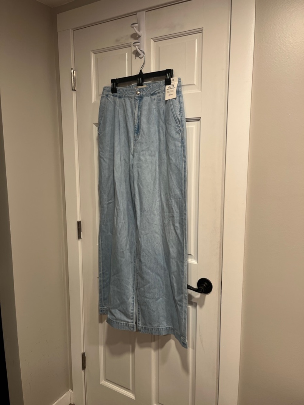 Madewell The Curvy Harlow Wide-Leg Trouser Jean Size 28 NWT - Picture 7 of 16